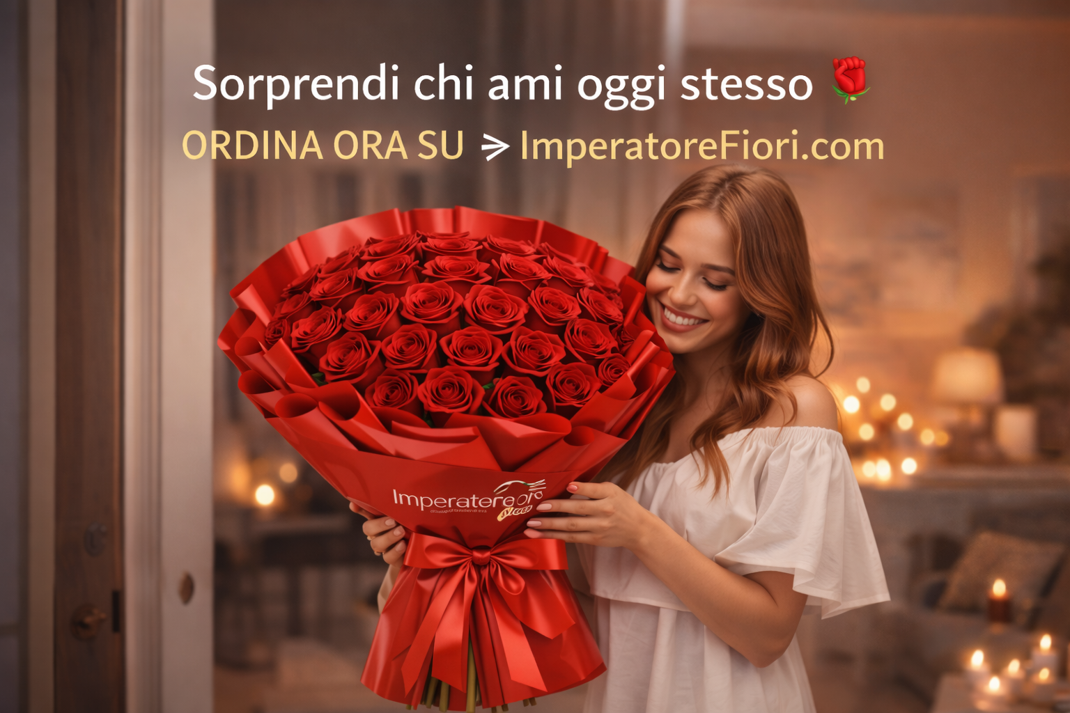 Sorprendi chi ami oggi stesso, ordina ora su ImperatoreFiori.com